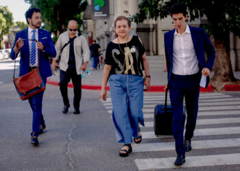 Un testigo aseguró que vio a Thomsen pegarle en la cabeza a Fernando cuando ya estaba en el suelo