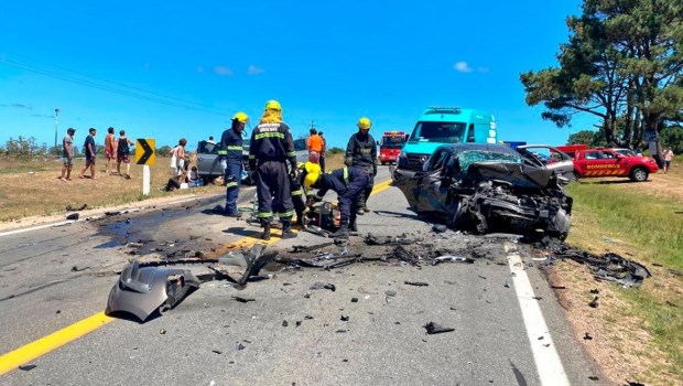 Hallan cocaína rosa en uno de los autos involucrados en el accidente fatal en Uruguay