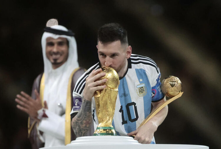 Messi fue elegido como el mejor jugador de 2022 por la Federación Internacional de Fútbol