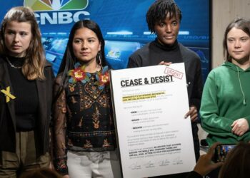 Tras su detención, Greta Thunberg criticó duramente al Foro de Davos