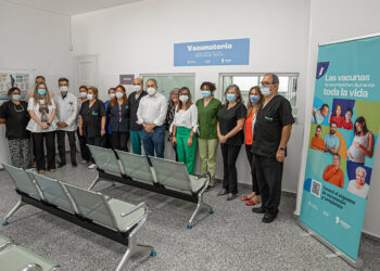El Hospital Rawson inauguró su nuevo vacunatorio