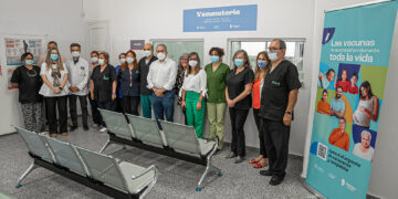El Hospital Rawson inauguró su nuevo vacunatorio