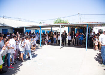 Ya se inauguró el 80% de las aulas previstas para las escuelas municipales