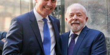 Calvo participó del encuentro empresario entre Argentina y Brasil en Casa Rosada
