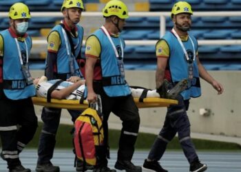 Facundo Buonanotte sufrió traumatismos de columna y cráneo