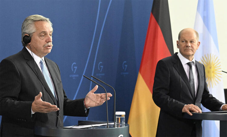La Argentina busca aumentar las exportaciones a Alemania