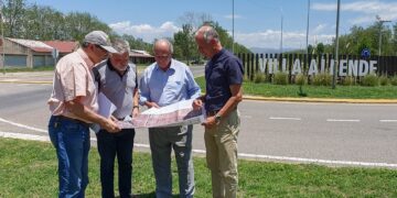 Para agilizar el tránsito, duplicarán un tramo de la calzada sur de la Avenida Luchesse