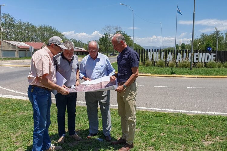 Para agilizar el tránsito, duplicarán un tramo de la calzada sur de la Avenida Luchesse