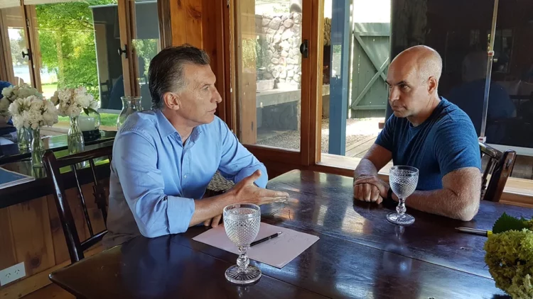 Macri y Larreta se reunieron a solas en Villa La Angostura