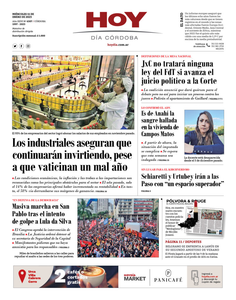 Portada 11.01.2023 Portada 11.01.2023