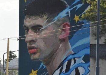 Dónde se encuentra el gran mural del Cuti Romero que plasmó el artista Rodo Graff