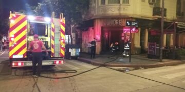 Se prendió fuego una reconocida lomiteria de Nueva Córdoba