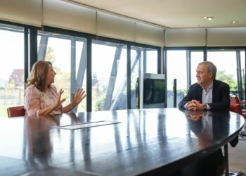 Schiaretti recibió a Mónica Fein, la presidenta del Partido Socialista de Argentina