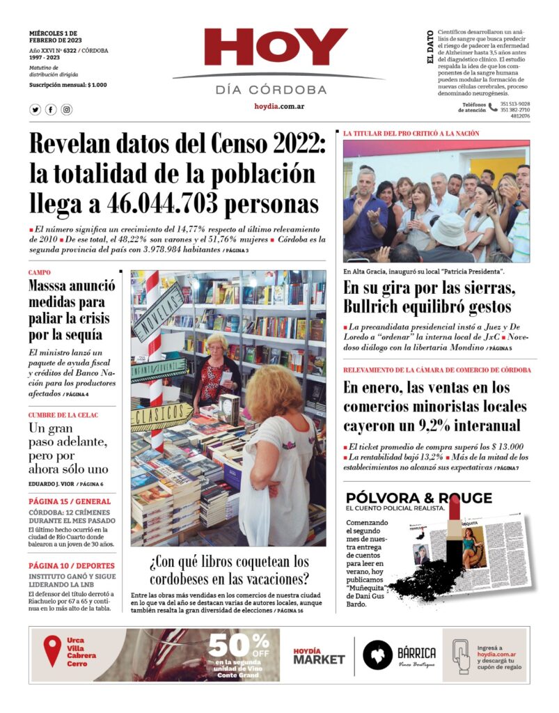 Portada 01.02.2023 Portada 01.02.2023