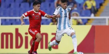 Argentina superó a Perú con lo justo y mantiene sus chances en el Sudamericano Sub 20