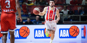 Campazzo es protagonista de victoria de Estrella Roja por Liga del Adriático de básquetbol
