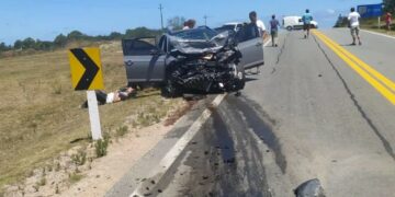 Dos argentinas murieron en un choque frontal en Uruguay