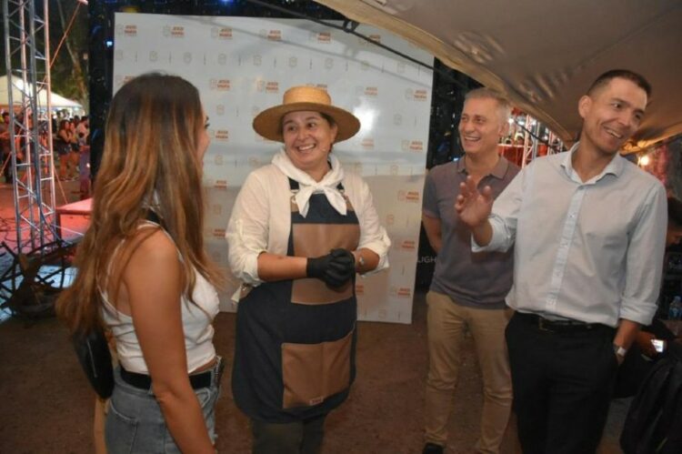 Esteban Avilés, presidente de la Agencia Córdoba Turismo, estuvo en Jesús María.