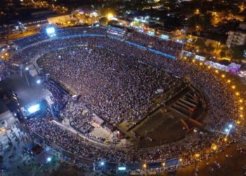 Los Palmeras y Damián Córdoba le pusieron moño a la noche más concurrida de Jesús María