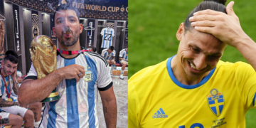 El Kun y una picante respuesta a Ibrahimovic: “Quizás te enoje que Messi haya ganado el mundial”
