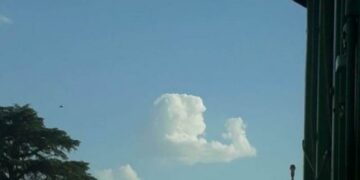 La Mona celebra sus 72 años y en la víspera una nube con su forma causó furor