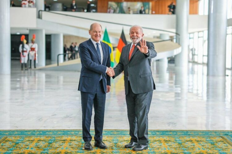 Scholz se reunió con Boric y Lula