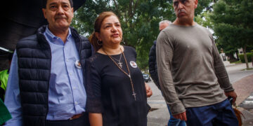 «Mi hijo está encerrado en un ataúd», dijo la mamá de Facundo Báez Sosa