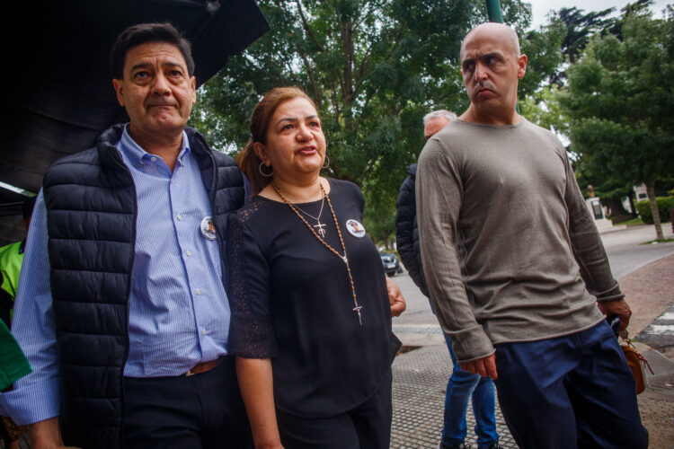 "Mi hijo está encerrado en un ataúd", dijo la mamá de Facundo Báez Sosa