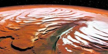 La Nasa reveló cómo es el invierno en Marte