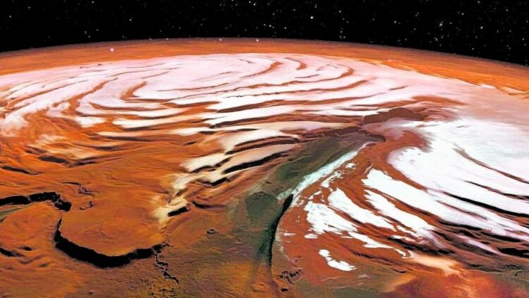 La Nasa reveló cómo es el invierno en Marte