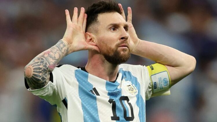 Messi ganó un Martín Fierro por la inmortal frase "andá pa allá bobo"