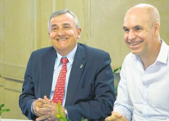 Larreta y Morales se reunieron en la costa para organizar el año electoral