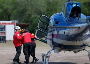 Con helicóptero de por medio, socorrieron a un trabajador que se descompensó en el Cerro Champaquí