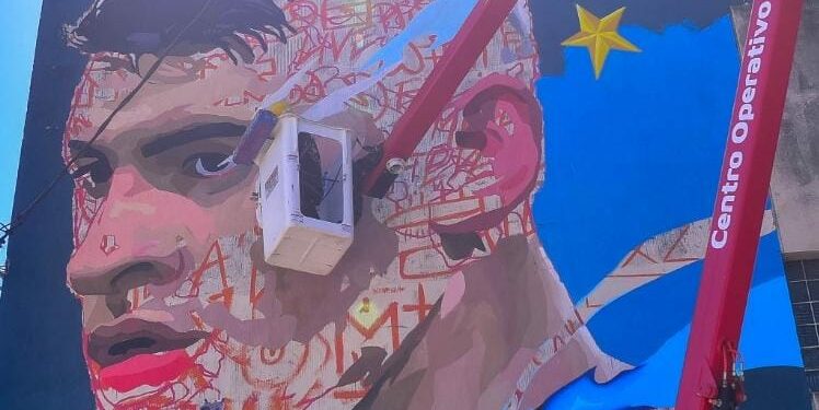 Dos murales retratan a los cuatro cordobeses campeones del mundo