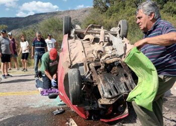 Le darán el alta a Marina, una de las víctimas del choque protagonizado por Oscar González