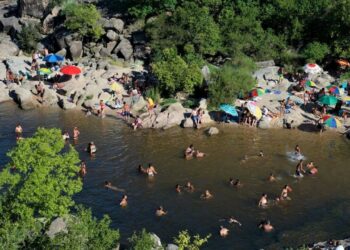Un intenso movimiento turístico copó las sierras de Córdoba