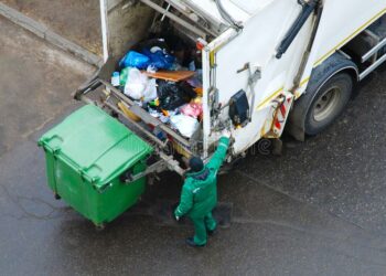 Un camión de basura se prendió fuego en el Cerro de las Rosas