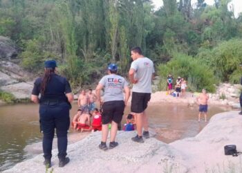 Un turista murió tras ahogarse en un balneario de Nono