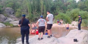 Un turista murió tras ahogarse en un balneario de Nono