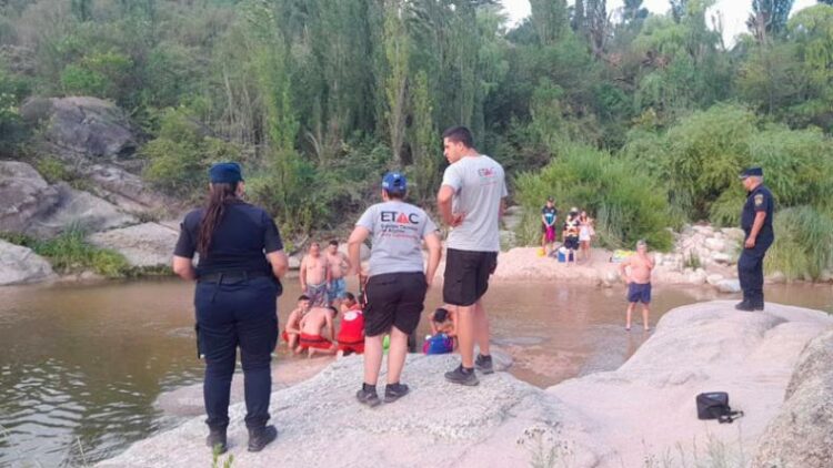 Un turista murió tras ahogarse en un balneario de Nono