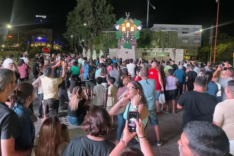 Imagen de Villa Carlos Paz, donde la ocupación fue del 90% el fin de semana.