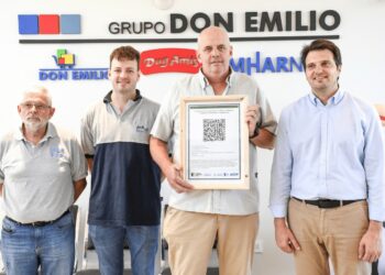 Certifican el trabajo de un tambo