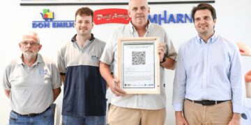 Certifican el trabajo de un tambo