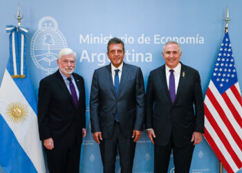 Gestiones de Massa en pos de ampliar las inversiones de EE.UU.