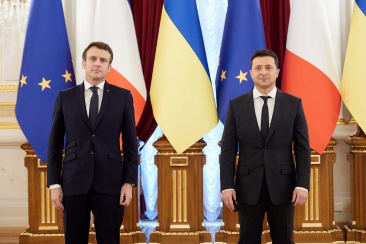 20-02-2022 El presidente de Francia, Emmanuel Macron (izquierda) y el presidente de Ucrania Volodímir Zelesnki
POLITICA EUROPA UCRANIA EUROPA INTERNACIONAL
PRESIDENCIA DE UCRANIA