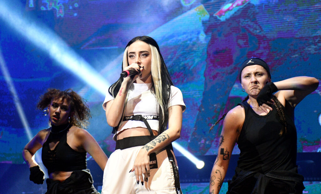 Tiago PZK, Nicki Nicole, Trueno y Dillom trajeron música urbana al Festival de Peñas