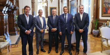 Tras conocerse la inflación de enero, Fernández y Massa se reunieron en la Rosada