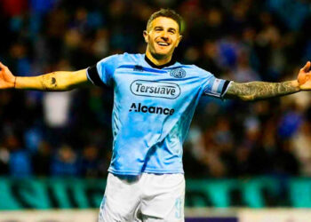 Con doblete de Vegetti, Belgrano le ganó 2-1 a River en el Kempes