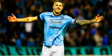 Con doblete de Vegetti, Belgrano le ganó 2-1 a River en el Kempes