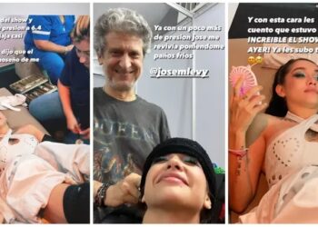 María Becerra se descompensó tras dar un increíble show